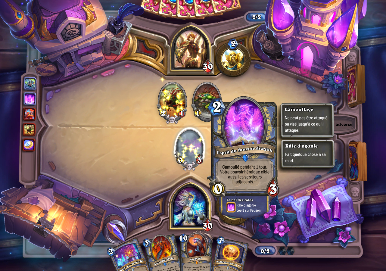 Votre serviteur gagne un râle d'agonie Votre serviteur gagne un râle d'agonie