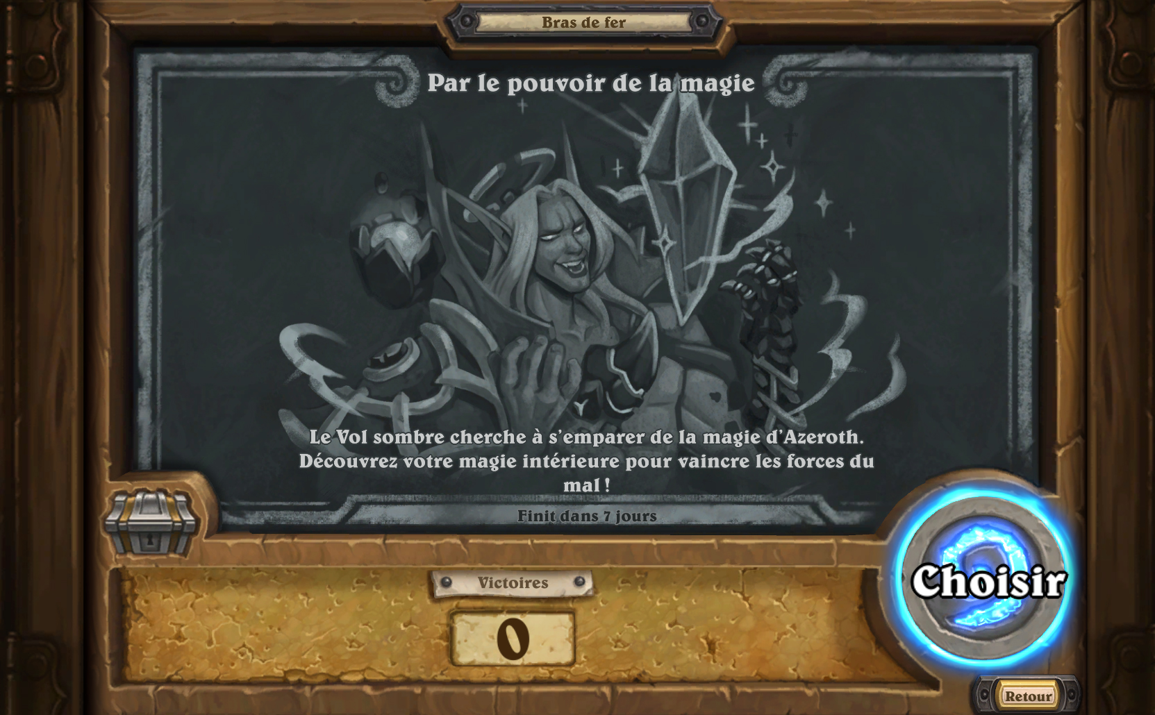 Bras de fer hebdomadaire : Par le pouvoir de la magie