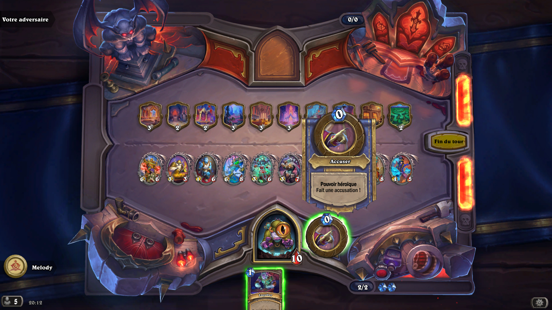 Pouvoir héroïque Accuser