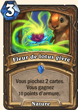 Graine de lotus givré