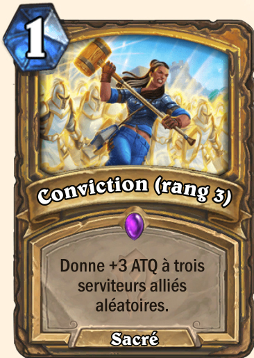 Conviction rang 3 Tarides