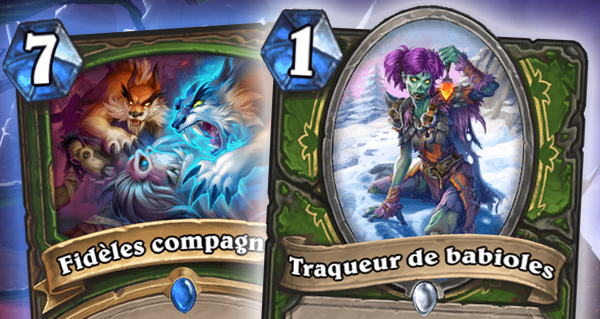 retour a naxxramas : 2 sorts et 1 serviteur pour chasseur