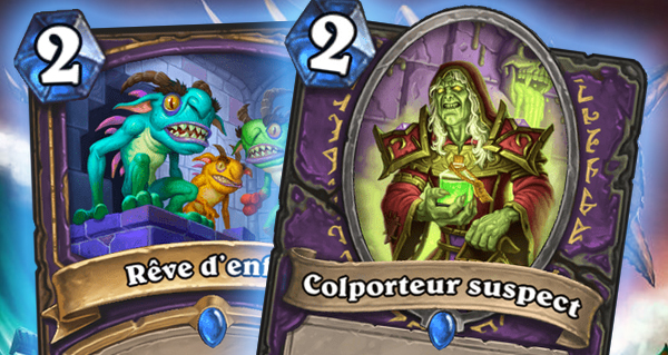 retour a naxxramas : 3 cartes pour le demoniste !