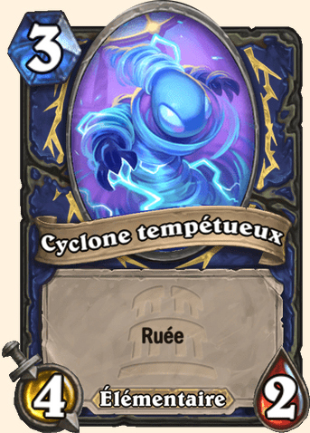 Cyclone tempétueux - Champion des tempêtes - Hearthstone