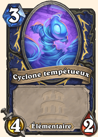 Cyclone tempétueux - Champion des tempêtes - Hearthstone