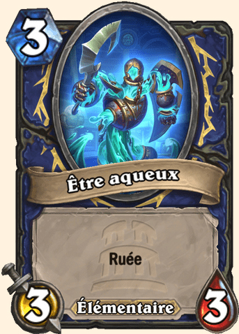 Être aqueux - À toute vapeur - Hearthstone