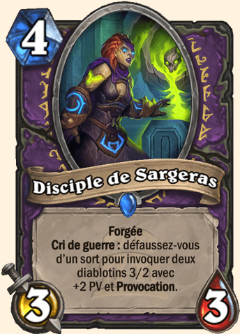 Disciple de Sargeras - Hearthstone