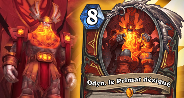 odyn, le primat designe : carte legendaire guerrier (titans)