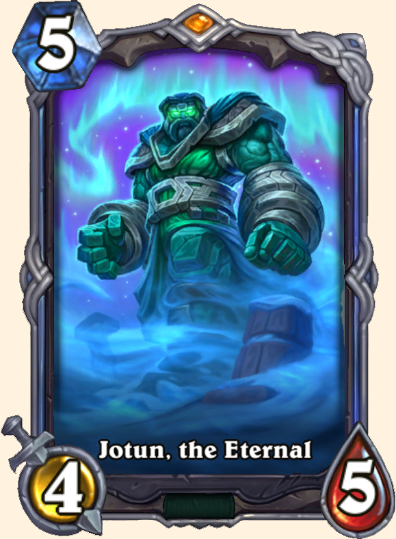 Carte signature Jotun l'Éternel