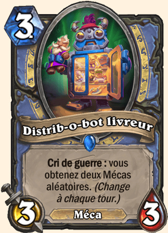 Remix du distrib-o-bot Hearthstone
