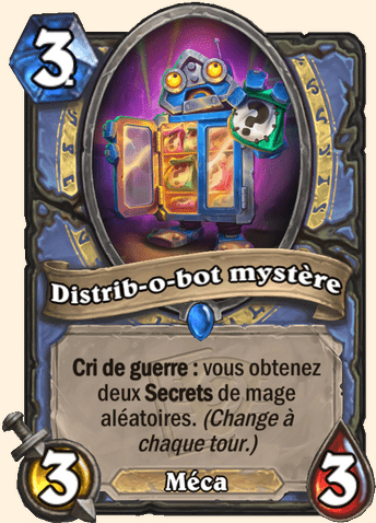 Remix du distrib-o-bot Hearthstone