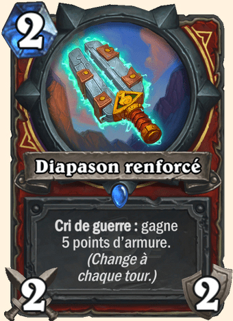 Diapason renforcé de cerf