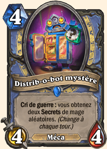 Remix du distrib-o-bot Hearthstone