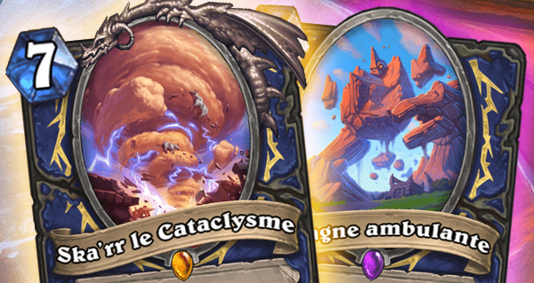 terres ingrates : 3 cartes chaman dont la carte legendaire skarr