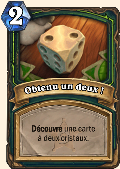 Obtenu un deux ! - Hearthstone