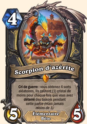 Scorpion d'azérite - Hearthstone