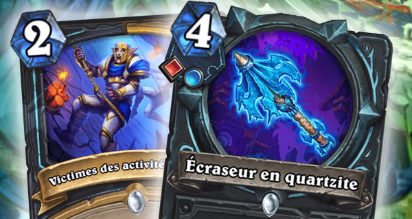 exploration du trefonds : 3 cartes chevalier de la mort et paladin