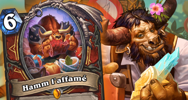 hamm, the hungry : nouvelle carte legendaire guerrier