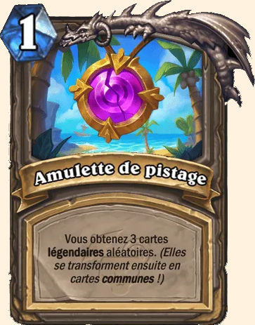 Amulette de pistage - Hearthstone