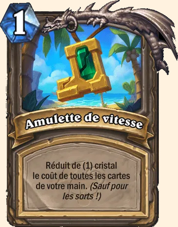 Amulette de vitesse - Hearthstone