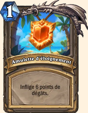 Amulette d'éloignement - Hearthstone