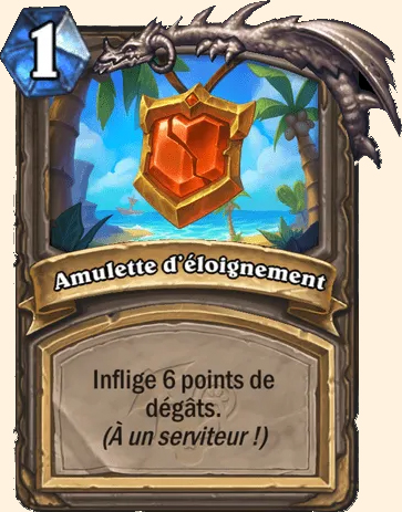 Amulette d'éloignement - Hearthstone