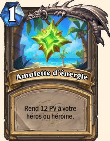 Amulette d'énergie - Hearthstone