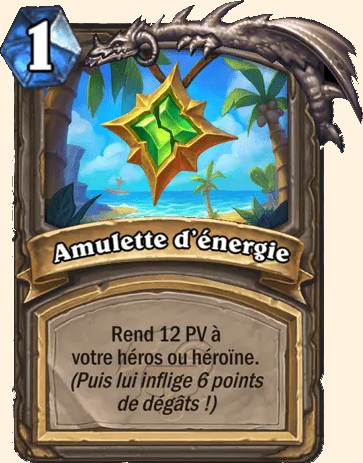 Amulette d'énergie - Hearthstone