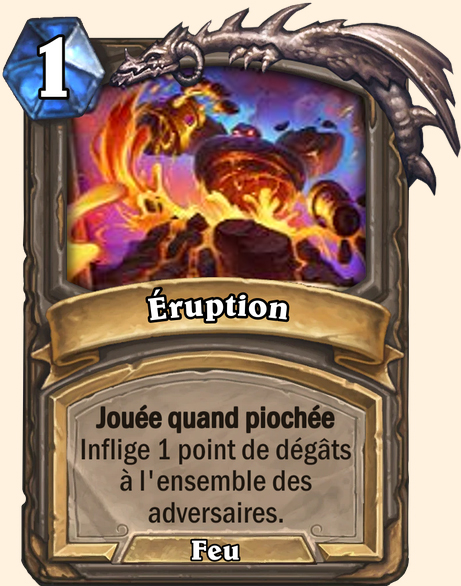 Eruption - Hearthstone