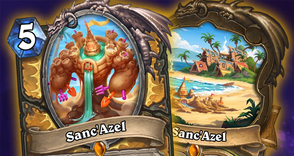 sanc'azel : nouvelle carte legendaire pour paladin