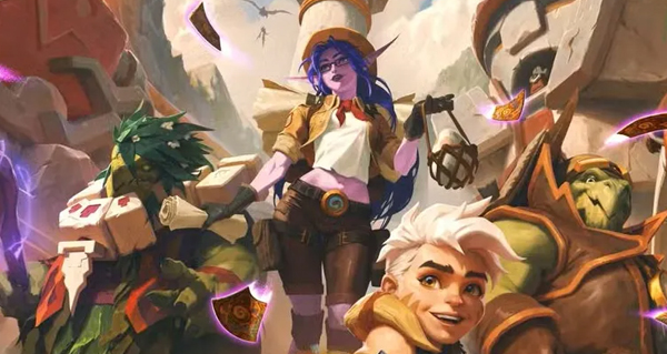 mini-ensemble un'goro : blizzard a debute le teasing
