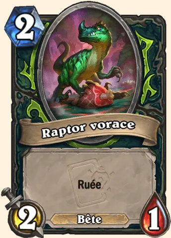 Raptor vorace - Hearthstone