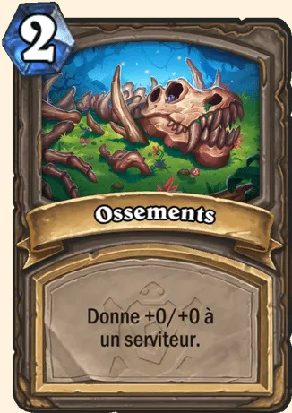 Ossements - Hearthstone