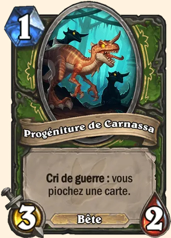 Progéniture de Carnassa - Hearthstone