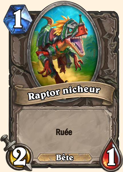 Raptor nicheur - Hearthstone