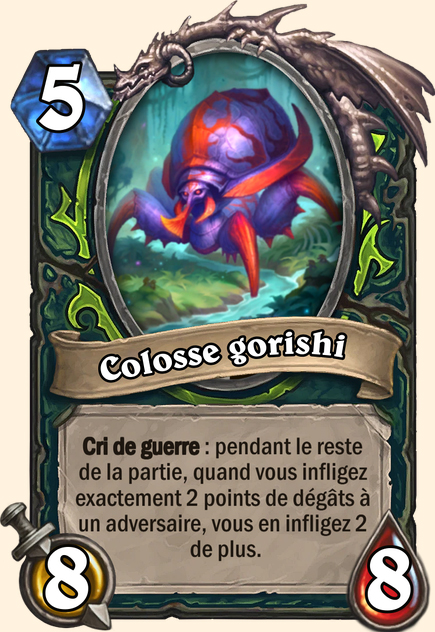 Colosse gorishi - Hearthstone
