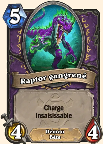 Raptor gangrené - Hearthstone