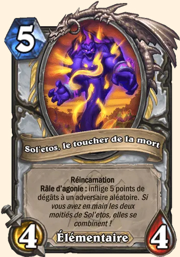 Sol'etos le toucher de la mort - Hearthstone