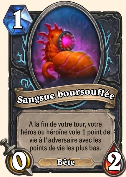 Sangsue boursouflée - Hearthstone