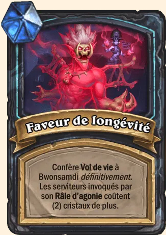 Faveur de longévitgé - Hearthstone