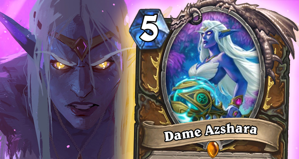 dame azshara : nouvelle carte legendaire pour le druide