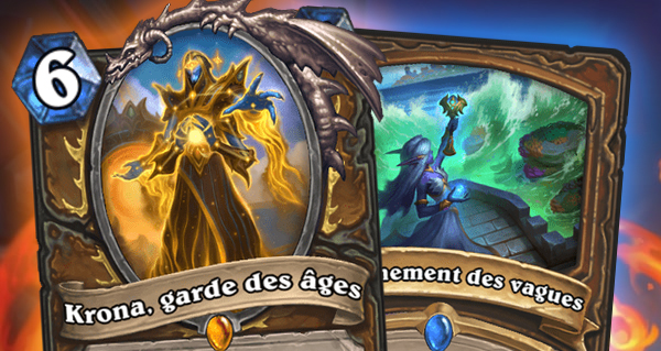 krona, gardien des eons : carte legendaire pour le druide