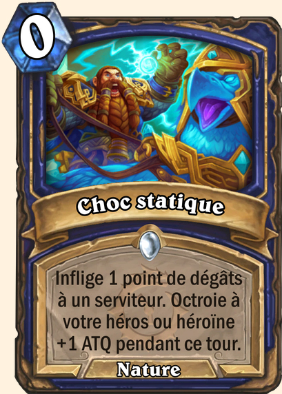 Choc statique - Hearthstone