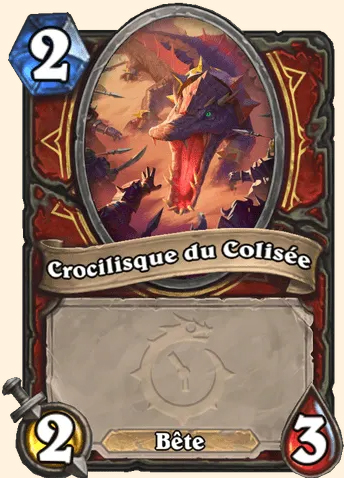 Crocilisque du colisée - Hearthstone