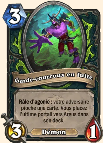 Garde-courroux en fuite - Hearthstone
