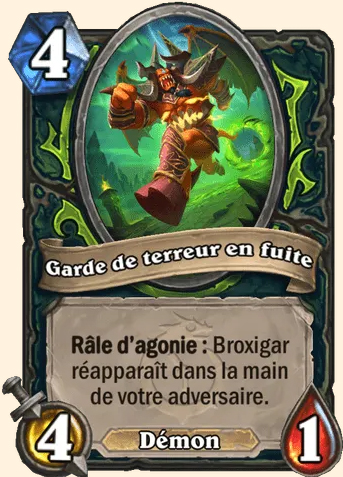 Garde de terreur en fuite - Hearthstone