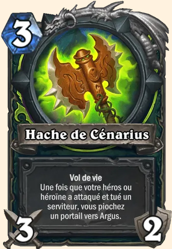 Hache de Cénarius - Hearthstone