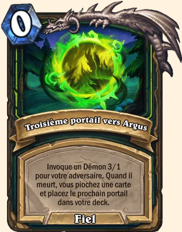 Troisième portail vers Argus - Hearthstone