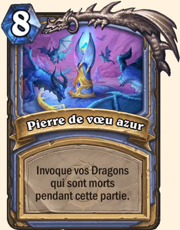 Pierre de vœu azur - Hearthstone
