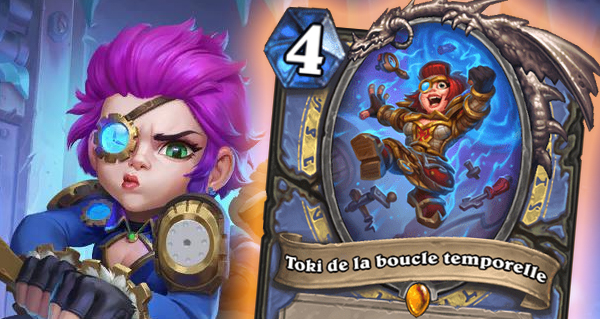 toki de la boucle temporelle : carte legendaire pour le mage
